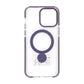 Pindun 360°Rotating Stand Magnetic Case For iPhone 14 Pro Purple