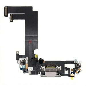 iPhone 12 Mini Charging Port with Flex Cable - White