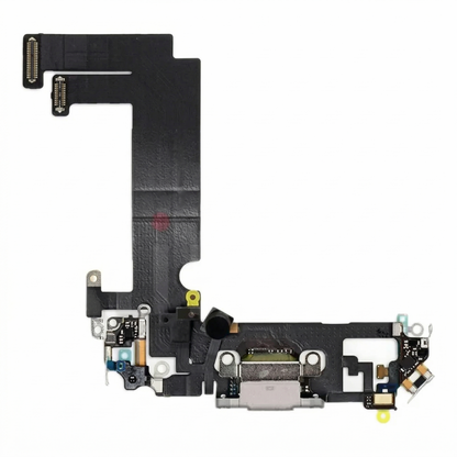 iPhone 12 Mini Charging Port with Flex Cable - White
