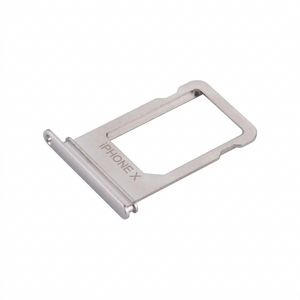 iPhone X Sim Holder Silver