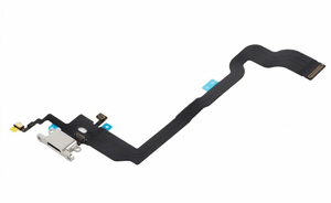 iPhone X Charging Microfone Flex Black
