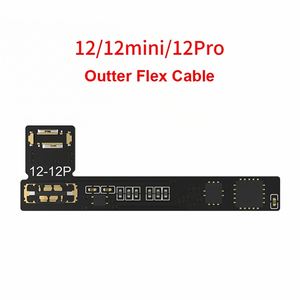 JC V1S Tag-On Battery Repair Cable + Outter Flex for iPhone 12/Mini/Pro
