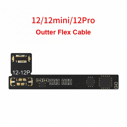 JC V1S Tag-On Battery Repair Cable + Outter Flex for iPhone 12/Mini/Pro