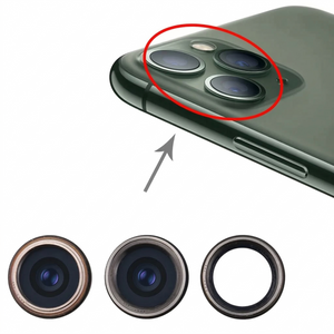 iPhone 11 Pro/11 Pro Max Camera Bezel with Lens Cover (3 pcs)