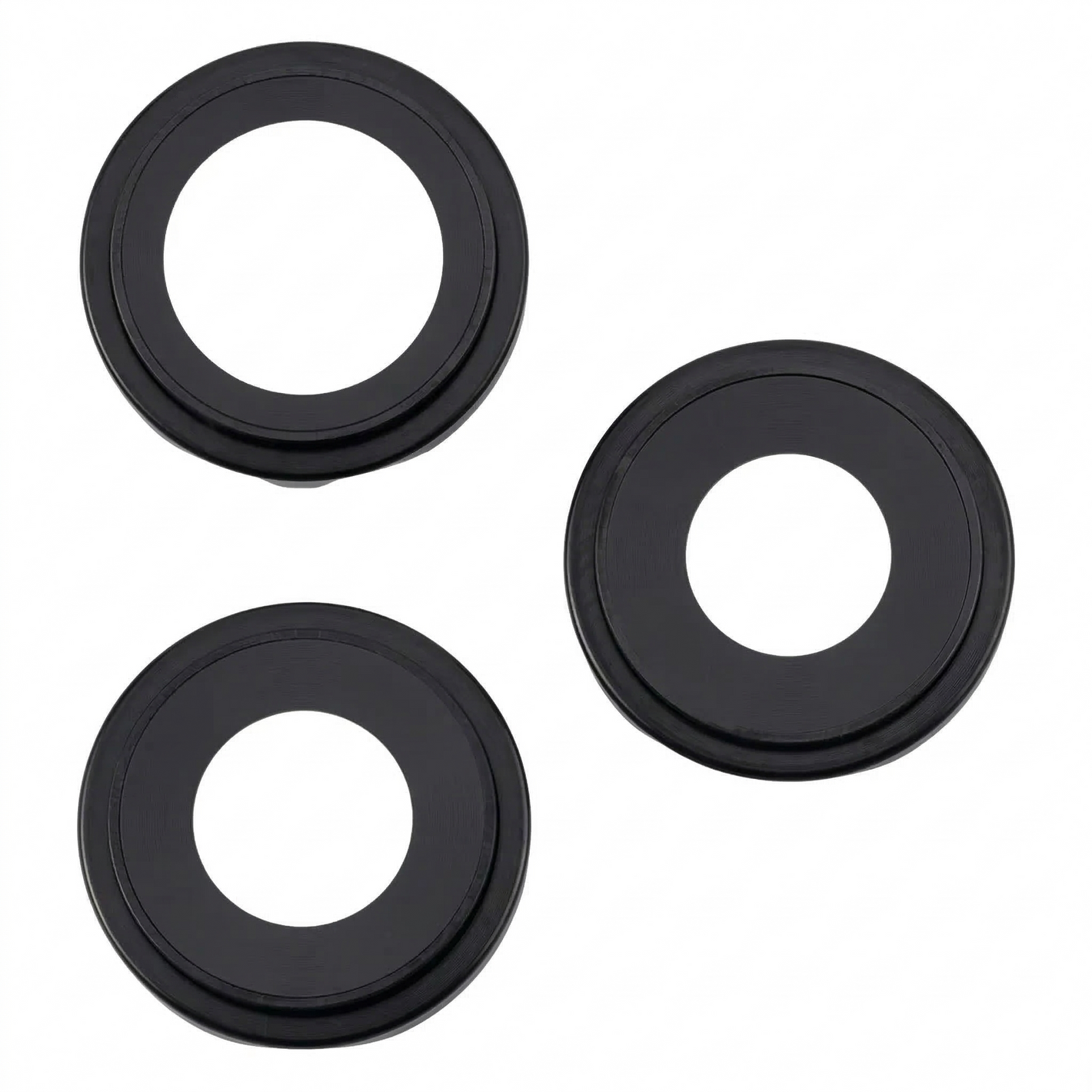 iPhone 16 Pro Max Camera lens cover, 3-pack - Black