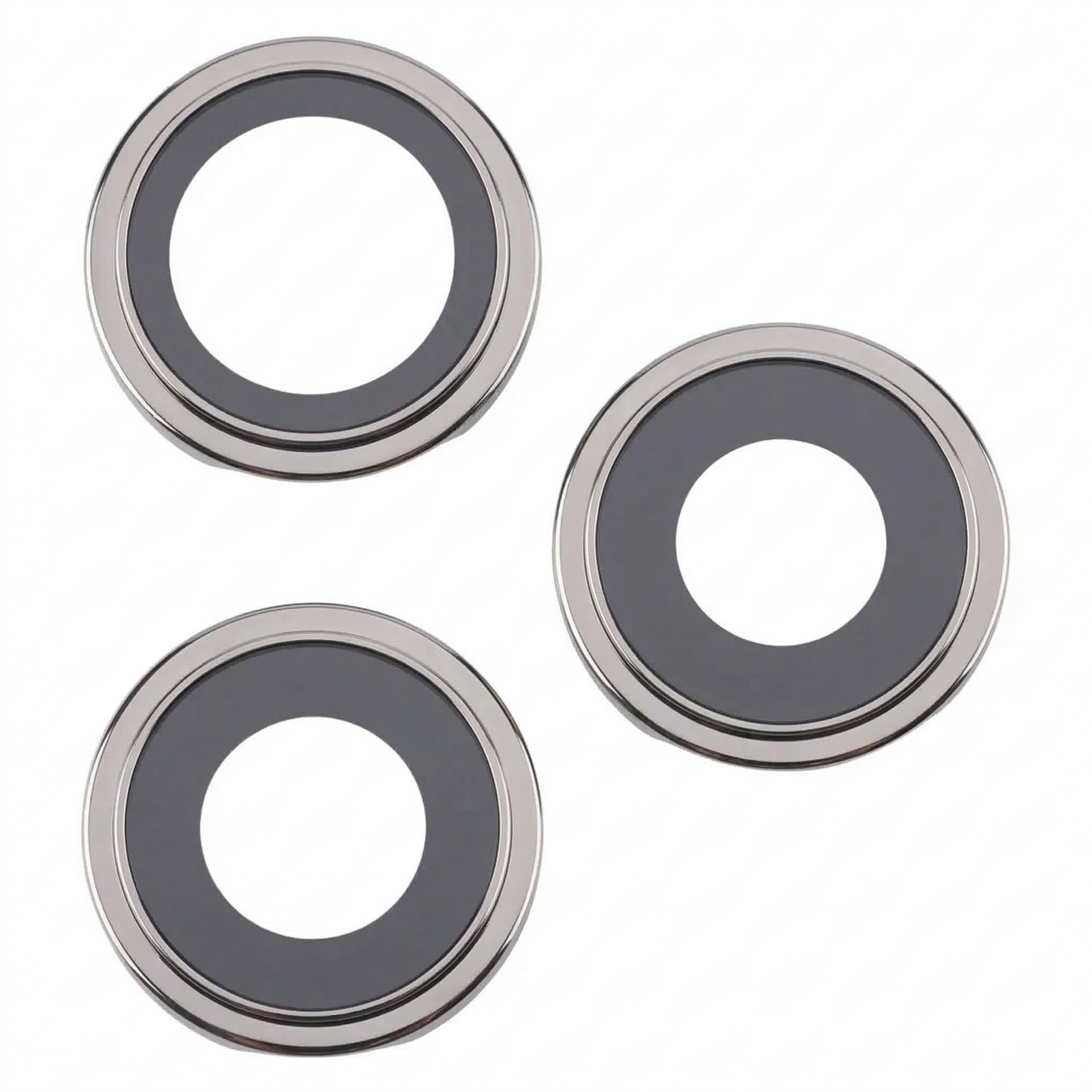 iPhone 16 Pro Max Camera lens cover, 3-pack - Titanium