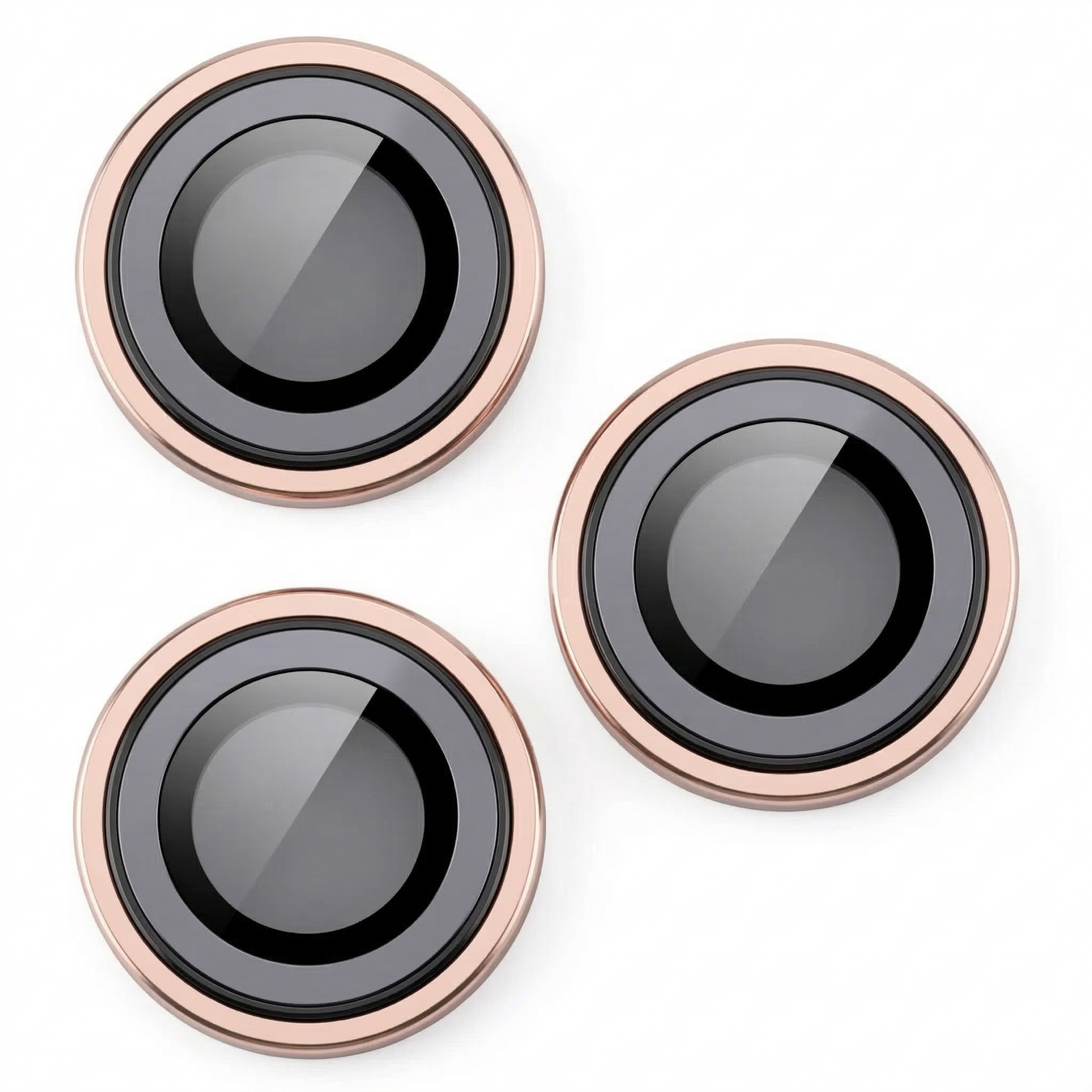 iPhone 16 Pro Max Camera lens cover, 3-pack - Gold