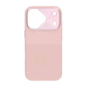 Silikonskal MagSafe med Kameraskydd till iPhone 17 Pro Max - Rosa
