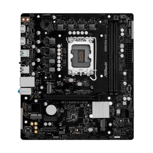 ASRock B860M-H2 Micro ATX-moderkort - Nyskick