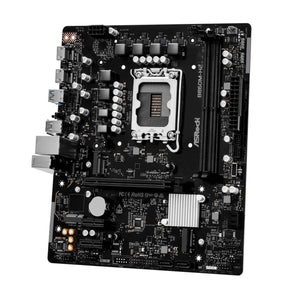 ASRock B860M-H2 Micro ATX-moderkort - Nyskick