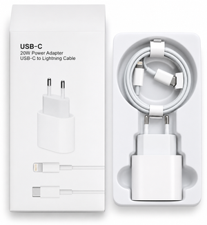 20W Power adapter + USB-C to lightning (Kopia)