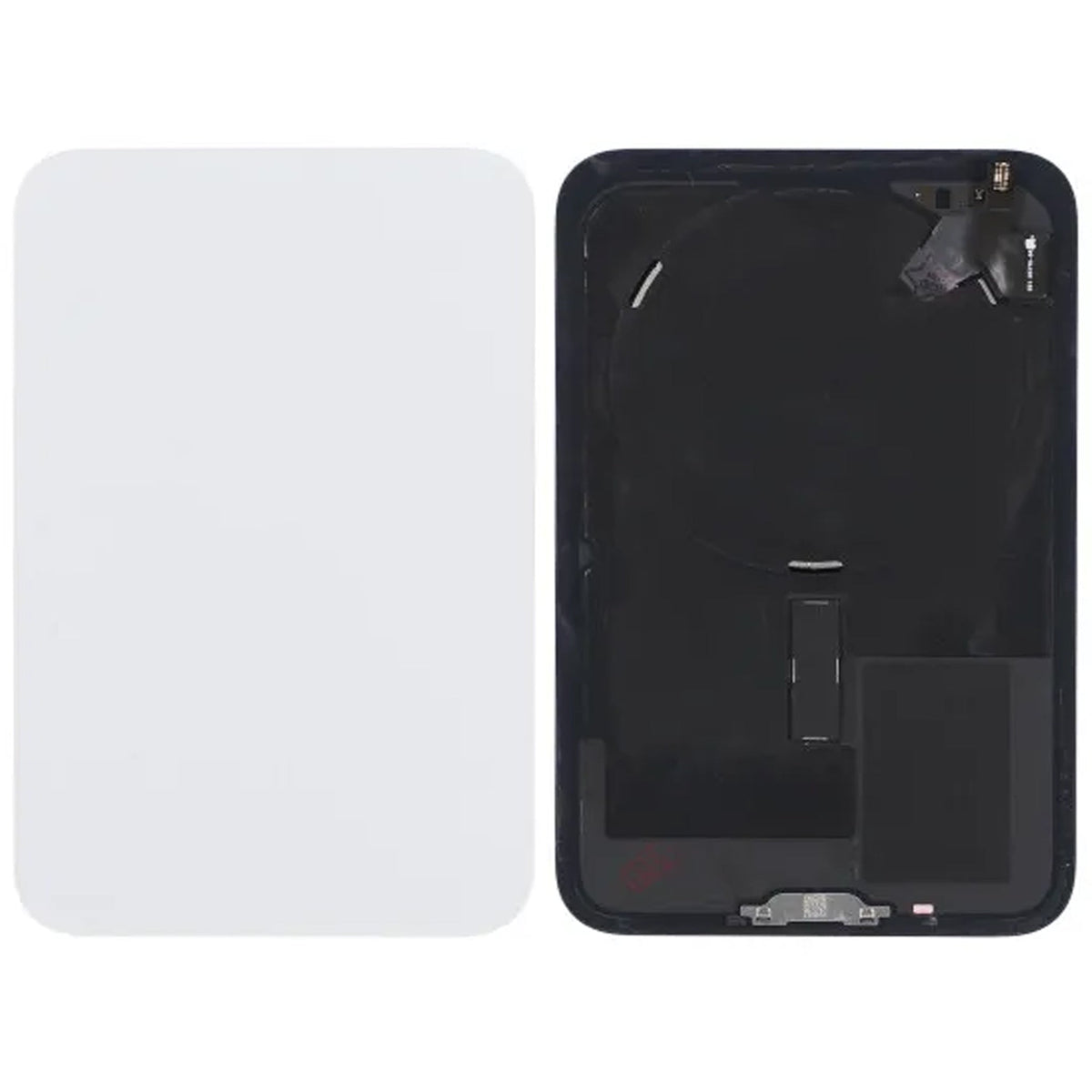 Baksida Glas Original för iPhone 17 Pro Max - Silver