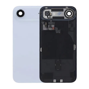 Baksida Glas Original med smådelar för iPhone Air - Blå