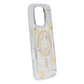 Gradient Floral Magnetic Case For iPhone 16 Pro Max Yellow
