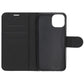 iPhone 13/14 Flip Stand Leather Wallet Case Black