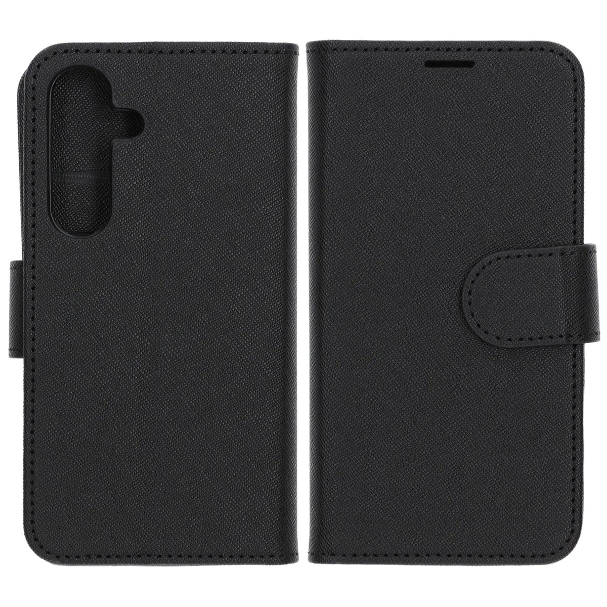 Samsung Galaxy S24 Wallet Case with Stand - Black