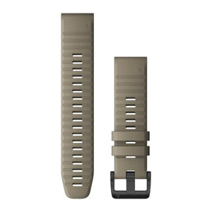 Garmin QuickFit 22mm Dark Sandstone Silikonarmband - Nyskick
