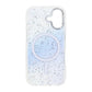 Glitter Diamond Magnetic Case - iPhone 17 Blue