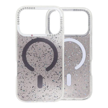 Glitter Diamond Magnetic Case - iPhone 17 Pro Max Black