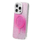 Glitter Diamond Magnetic Case - iPhone 16 Pro Pink