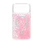 Diamond Quicksand Magnetic Case For iPhone 17 Pro Max Pink
