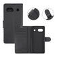 Google Pixel 7A Plånboksfodral med Stativ - Black