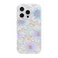 Laser Engraved Floral Rhinestone MagSafe Case For iPhone 16 Pro Large Lily