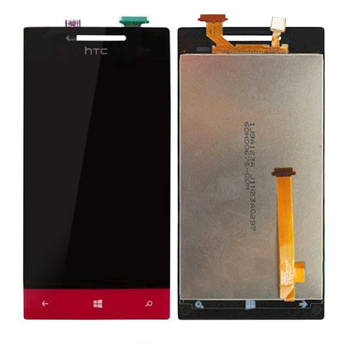HTC 8S LCD Complete Red
