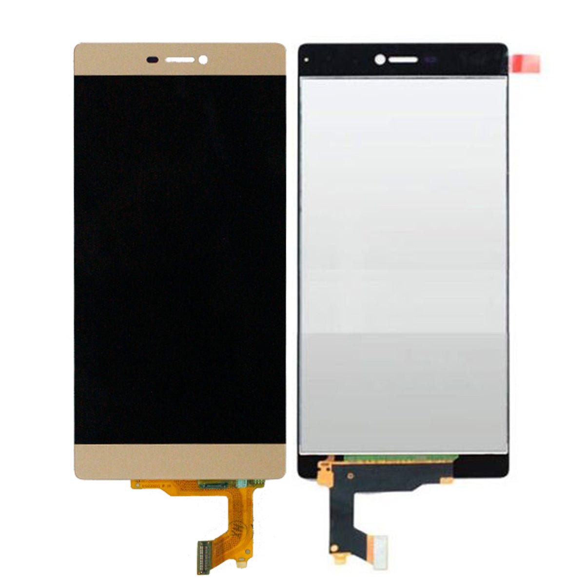 Huawei P8 Skärm med LCD Display - Guld