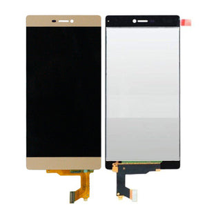Huawei P8 Skärm med LCD Display - Guld