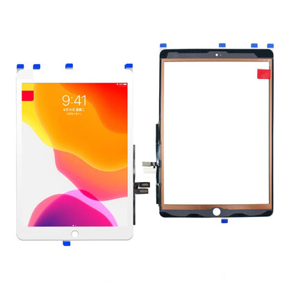 iPad 9 10.2 2021 Glas med Touchskärm OEM - Vit