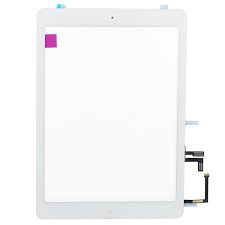 iPad Air/iPad 5 Glas med Touchskärm med Hemknapp - Vit