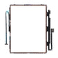 iPad Pro 12,9" 3/4 A1876/A2069 Glasskärm med Digitizer och OCA - Svart