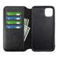 RV Flip Stand TPU Leather Wallet Case Black for Apple iPhone 11 High Quality
