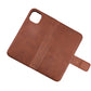 RV Leather Wallet Case - iPhone 11 - Brown