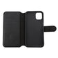 RV Genuine leather Wallet For iPhone 11 Midnight Black