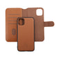 iPhone 11 Plånboksfodral Magnet Rvelon - Guldbrun