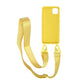 iPhone 11 Pro Silikonskal med Rem/Halsband - Gul