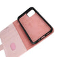 iPhone 11 Pro Plånboksfodral Läder Rvelon - Rosa