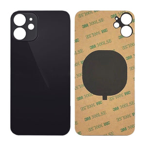 iPhone 12 Baksida Glas - Svart