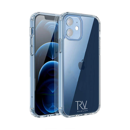 iPhone 12 Mini Case - Shockproof Rvelon Transparent