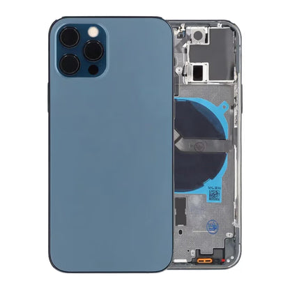 iPhone 12 Pro Baksida med Komplett Ram OEM - Blå