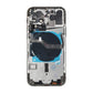 iPhone 12 Pro Baksida med Komplett Ram OEM - Grafit