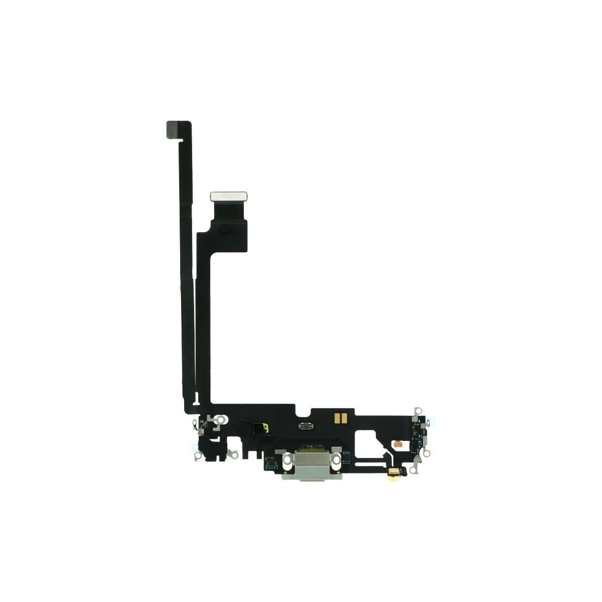 iPhone 12 Pro Max Laddkontakt Flexkabel - Grå