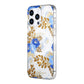 iPhone 12 Pro Max Case MagSafe - Flowers Blue/Gold