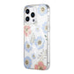 iPhone 12 Pro Max Case MagSafe - Flowers Red/Blue
