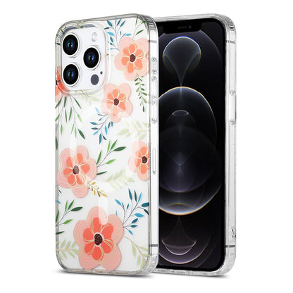iPhone 12 Pro Max Case MagSafe - Flowers Pink