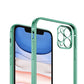 iPhone 12 Pro Max Mobilskal med Kameraskydd - Grön/transparent
