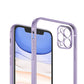 iPhone 12 Pro Mobilskal med Kameraskydd - Lila/transparent