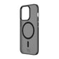 Rvelon Anti-slip corrugated Strong Magent protective Case For iPhone 12/12 Pro Black